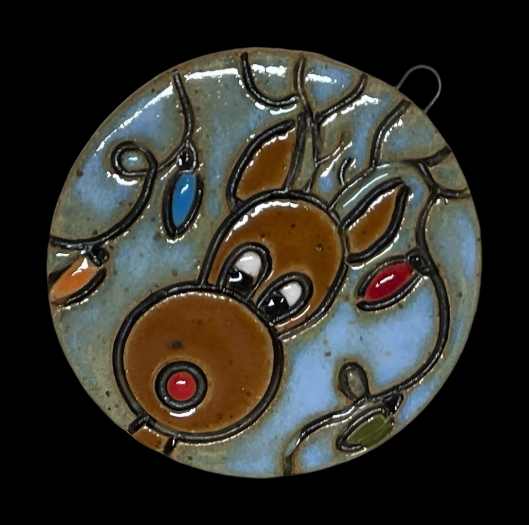 Rudolph Lights Ornament